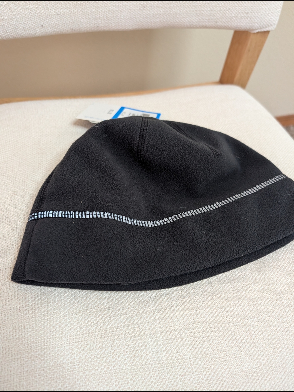 NWT Columbia Wind Bloc II Beanie Black Fleece Unisex S/M - Picture 4 of 8
